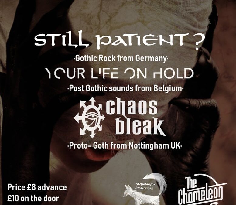 The final part of the Still Patient?/Your Life on Hold mini tour…