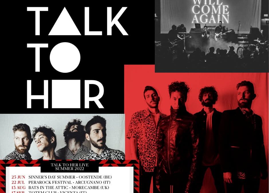 Talk To Her are an electro-wave-rock band from Italy with a dark,…