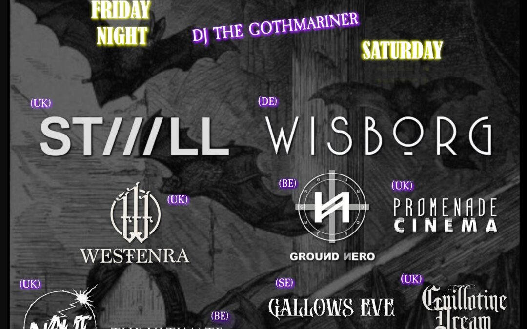 Sold out of all earlybirds, wow!! Weekend tickets now on sale 🦇🦇