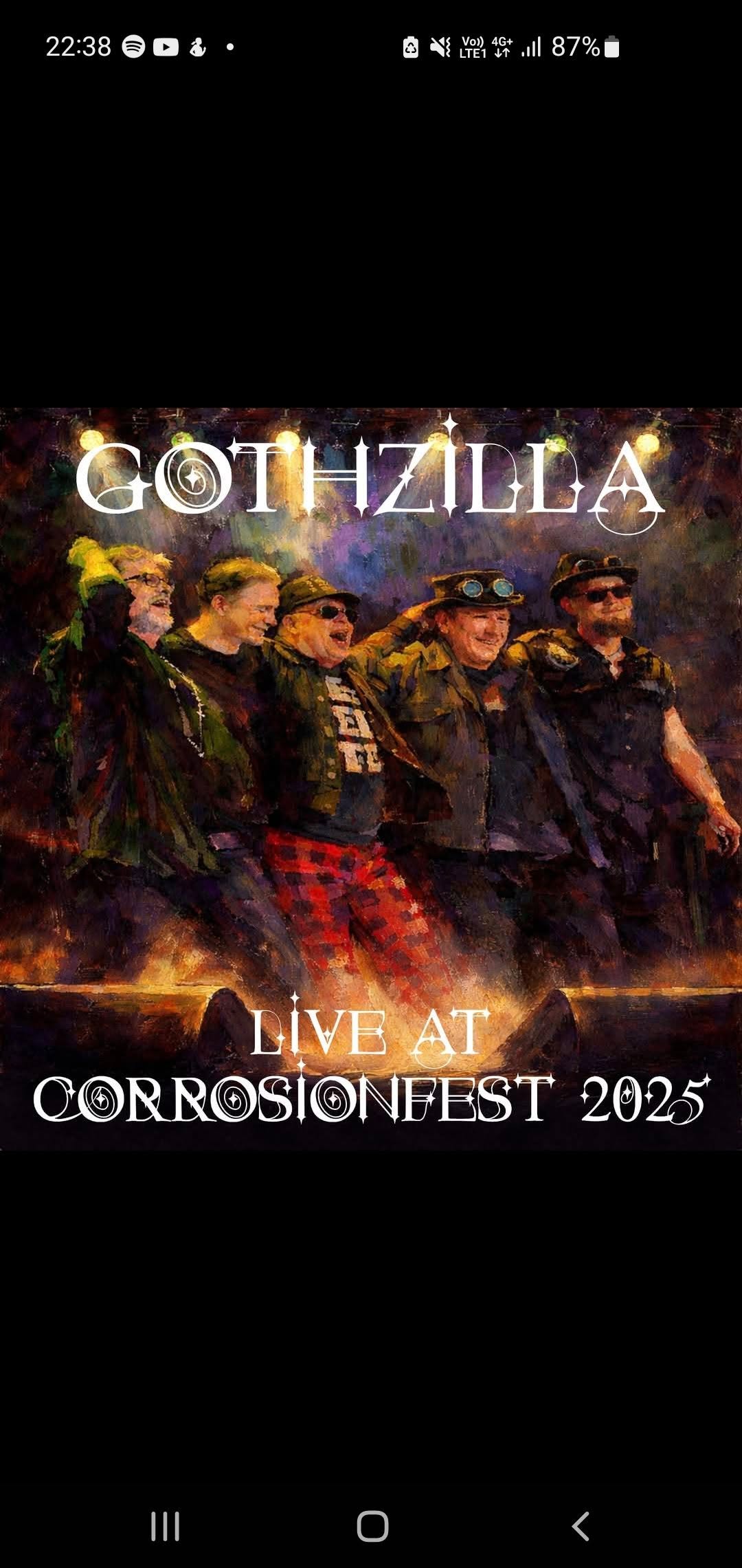 Gothzilla are our ‘blast from the fest” this week, with the Oh my…