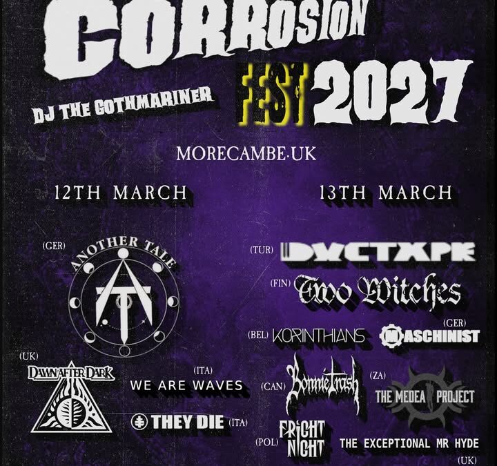 CorrosionFest 2027 – MEET THE BANDS
