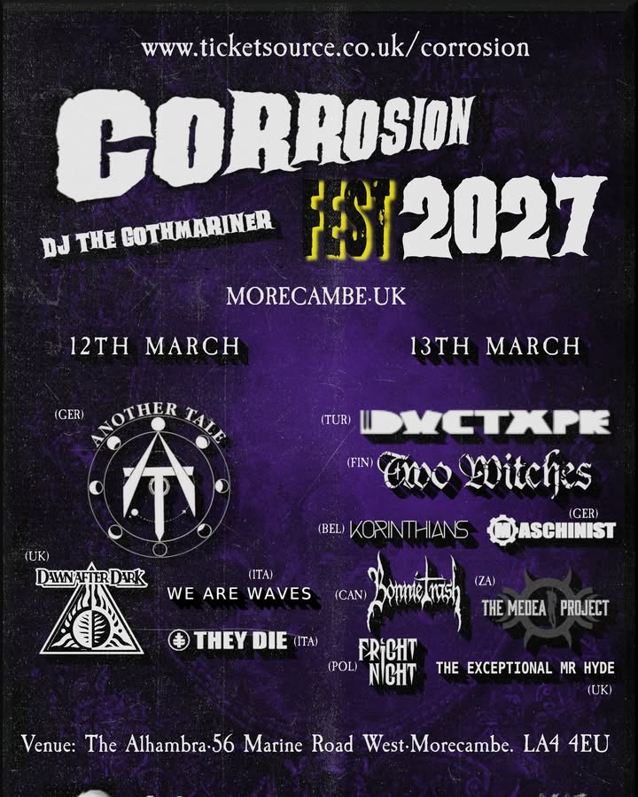 CorrosionFest 2027 - MEET THE BANDS