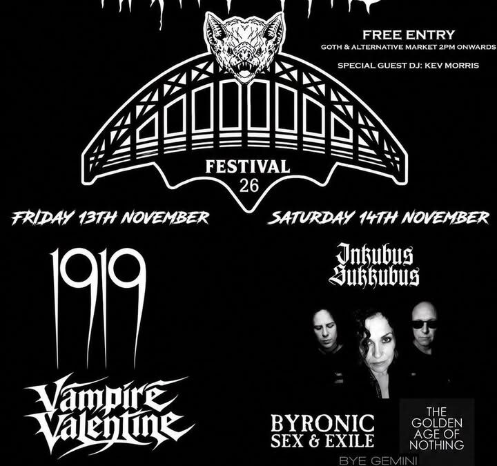 Coming up in November is the new Night Tyne Festival up in Gateshea…