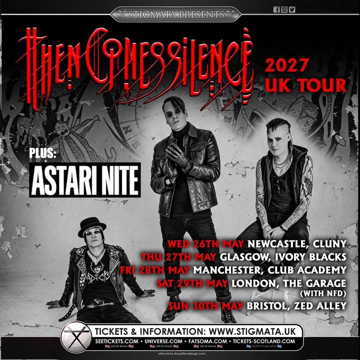 Then Comes Silence are heading back to the UK in 2027 for a few dates!